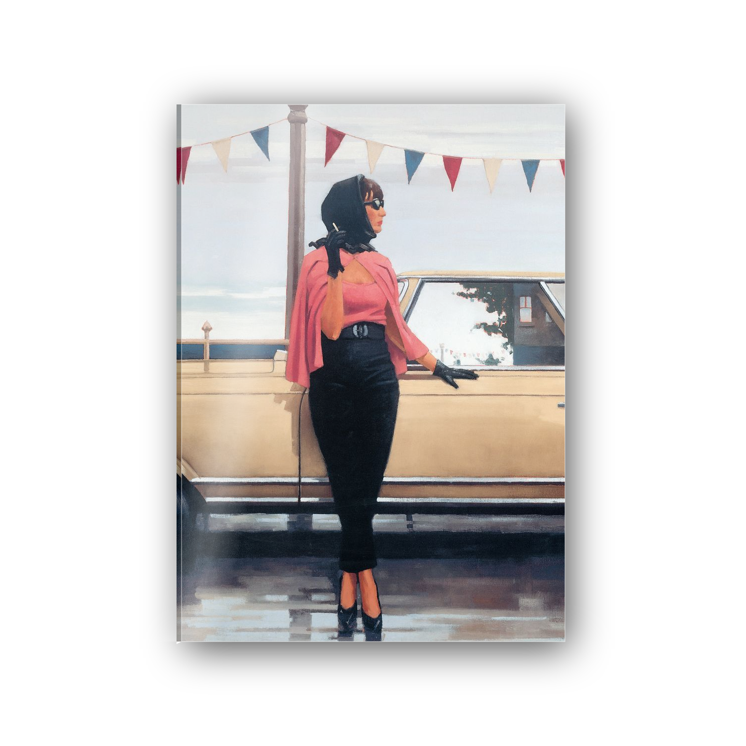 Homage to Vettriano - Suddenly One Summer cm 50x70