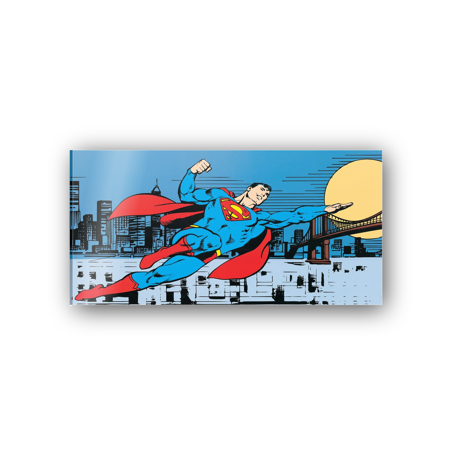Homage to Superman - Metropolis cm 100x50