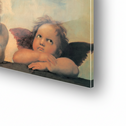 Homage to Raffaello - Madonna Sistina - cm 100x50 - Pannello Acrilico
