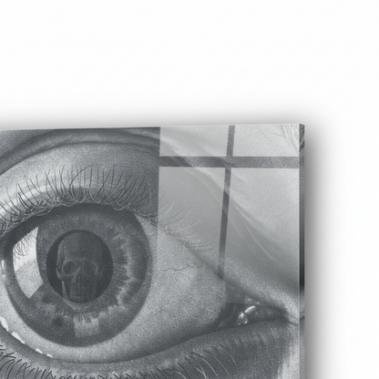 Homage to Escher - Eye - cm 70x50 - Pannello Acrilico
