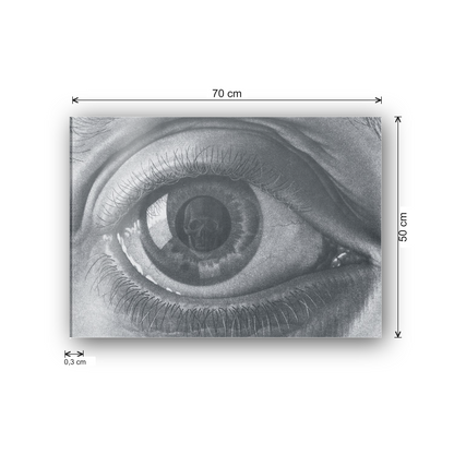 Homage to Escher - Eye cm 70x50 - misure