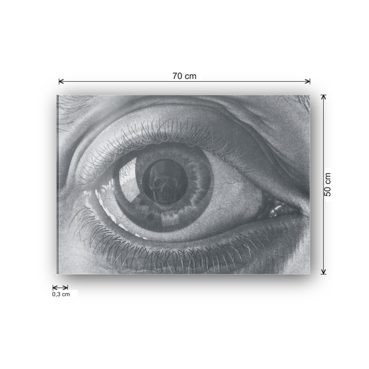Homage to Escher - Eye cm 70x50 - misure