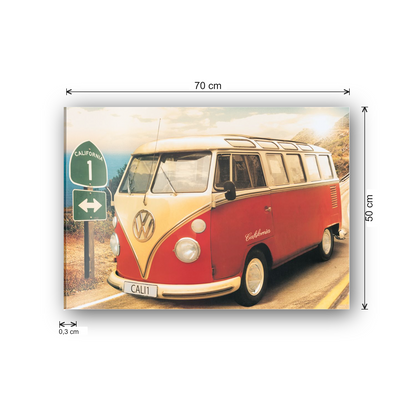 Californian Camper, Route One cm 70x50 - misure