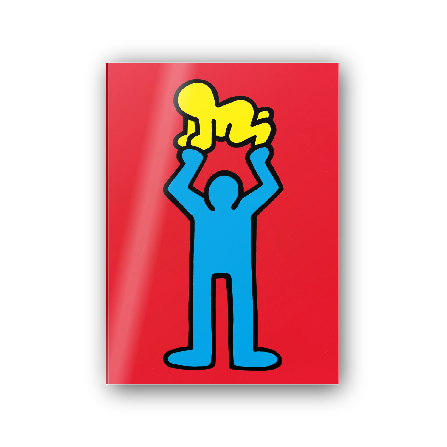 Homage to Haring - Untitled cm 50x70