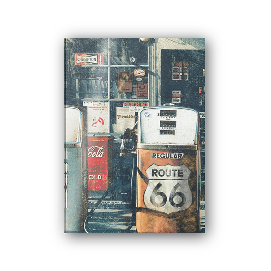 Route 66 Gas Station cm 50x70