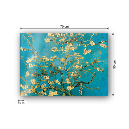Homage to Van Gogh - Mandorli In Fiore A San Remy cm 70x50 - misure