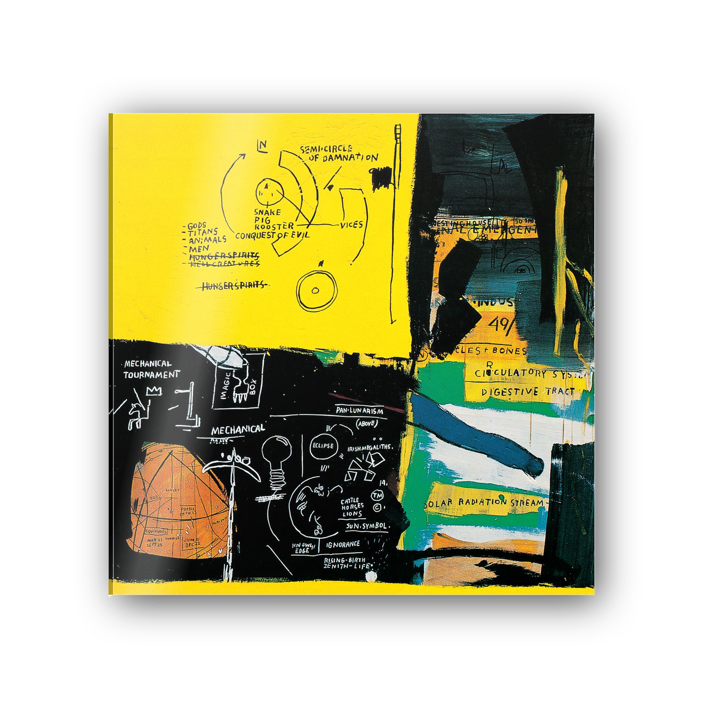 Homage to Basquiat - Untitled cm 50x50