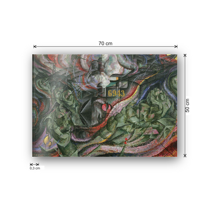 Homage to Boccioni - States Of Mind I cm 70x50 - misure
