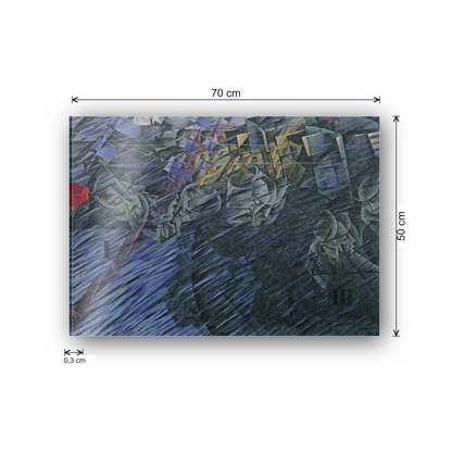 Homage to Boccioni - States Of Mind II cm 70x50 - misure