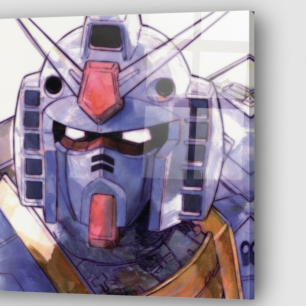 Homage to Mobile suit Gundam - cm 50x50 - Pannello Acrilico