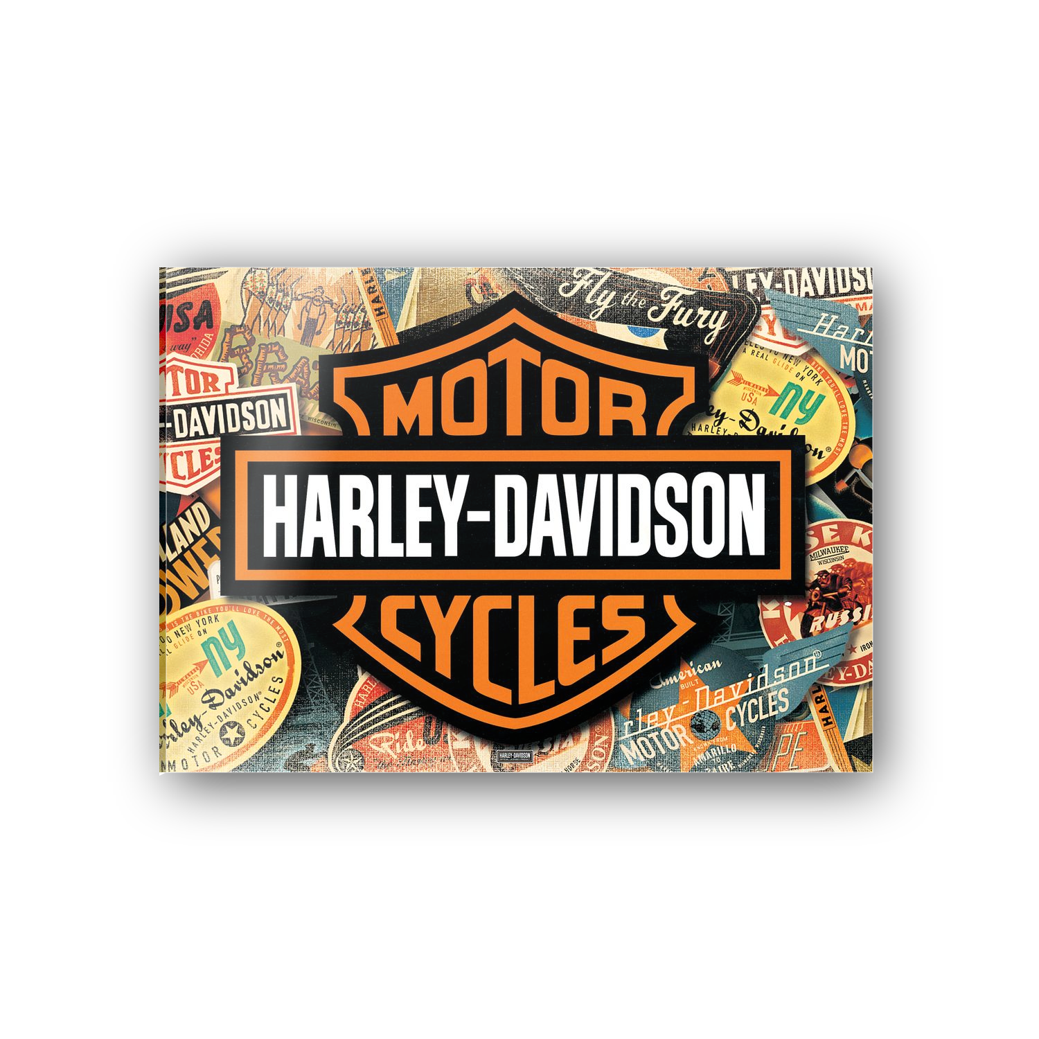 Homage to Harley Davidson Travel cm 70x50