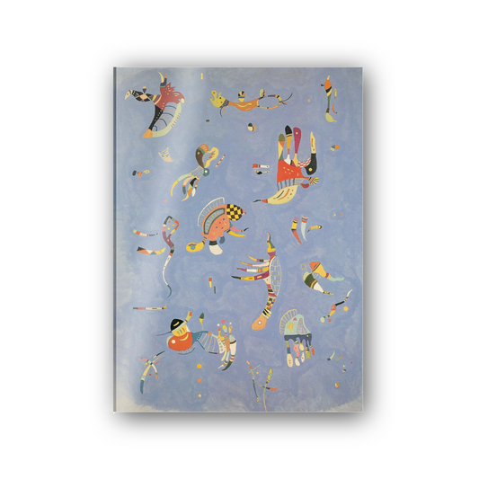 Homage to Kandinsky - Blue Sky cm 50x70