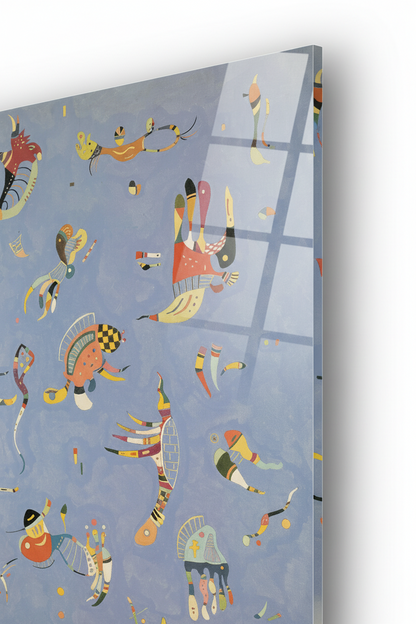 Homage to Kandinsky - Blue Sky - cm 50x70 - Pannello Acrilico