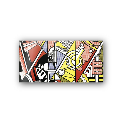 Homage to Lichtenstein - Peace Through Chemistry I cm 100x50