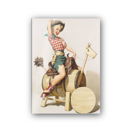 Pin up Horse cm 50x70