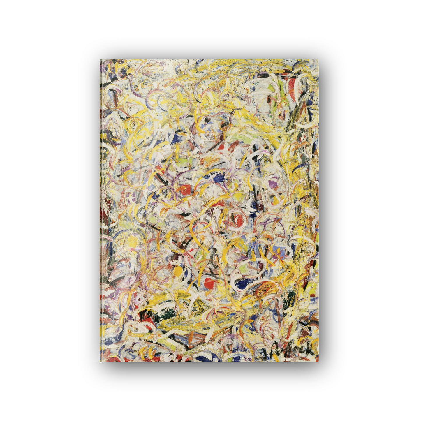 Homage to Pollock - Shimmering Substance cm 50x70