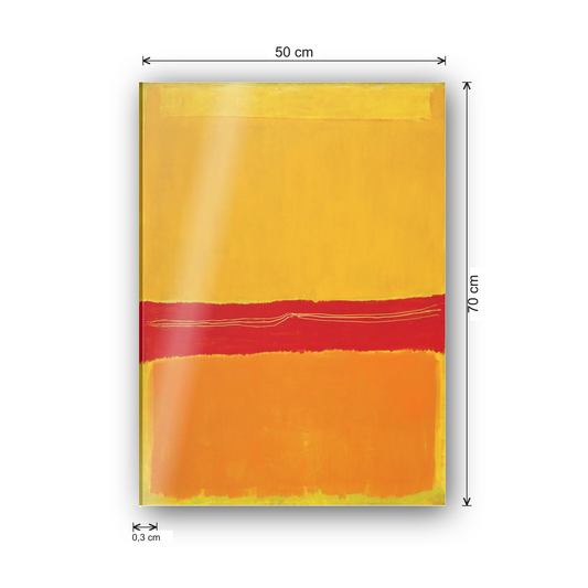 Homage to Rothko - No.5 No.22 cm 50x70 - misure