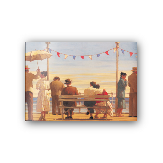 Homage to Vettriano - The Pier cm 70x50