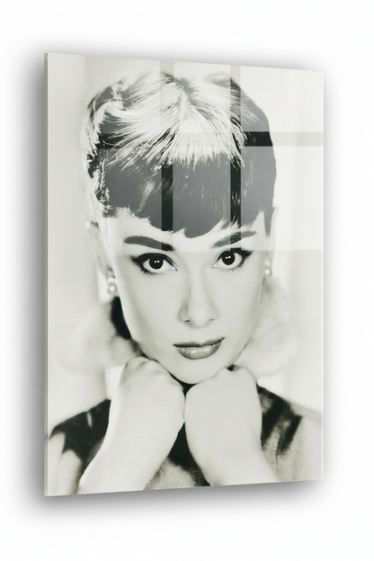 Homage to Audrey - cm 50x70 - Pannello Acrilico