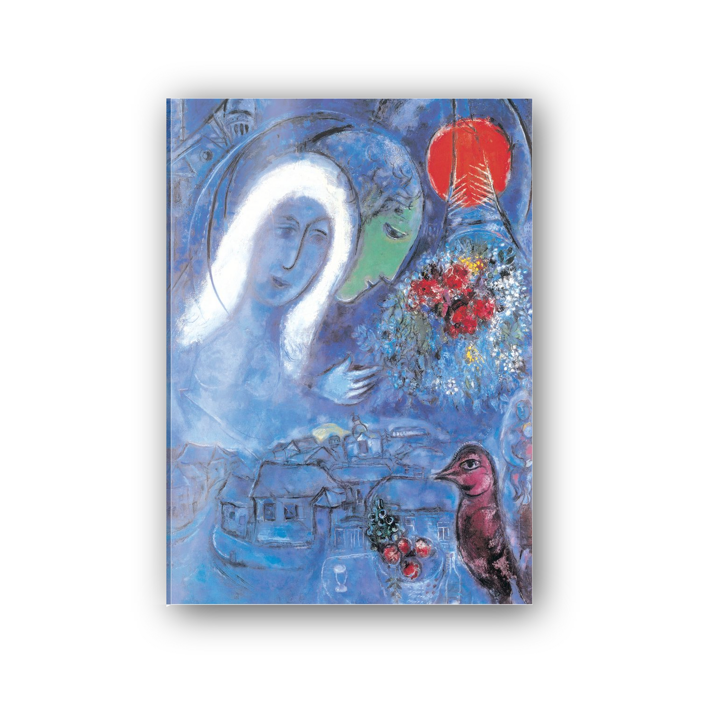 Homage to Chagall - Field of Mars cm 50x70