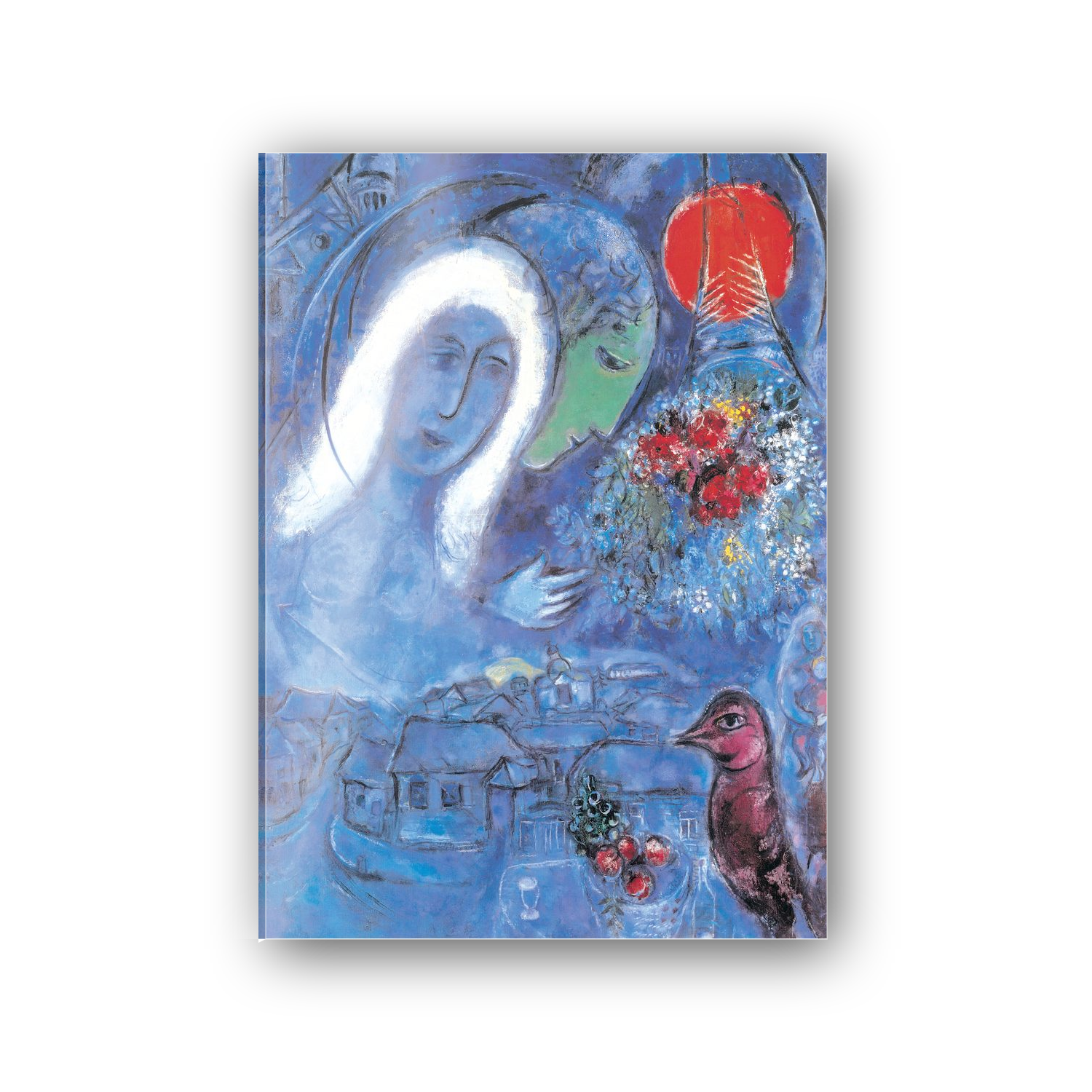 Homage to Chagall - Field of Mars cm 50x70