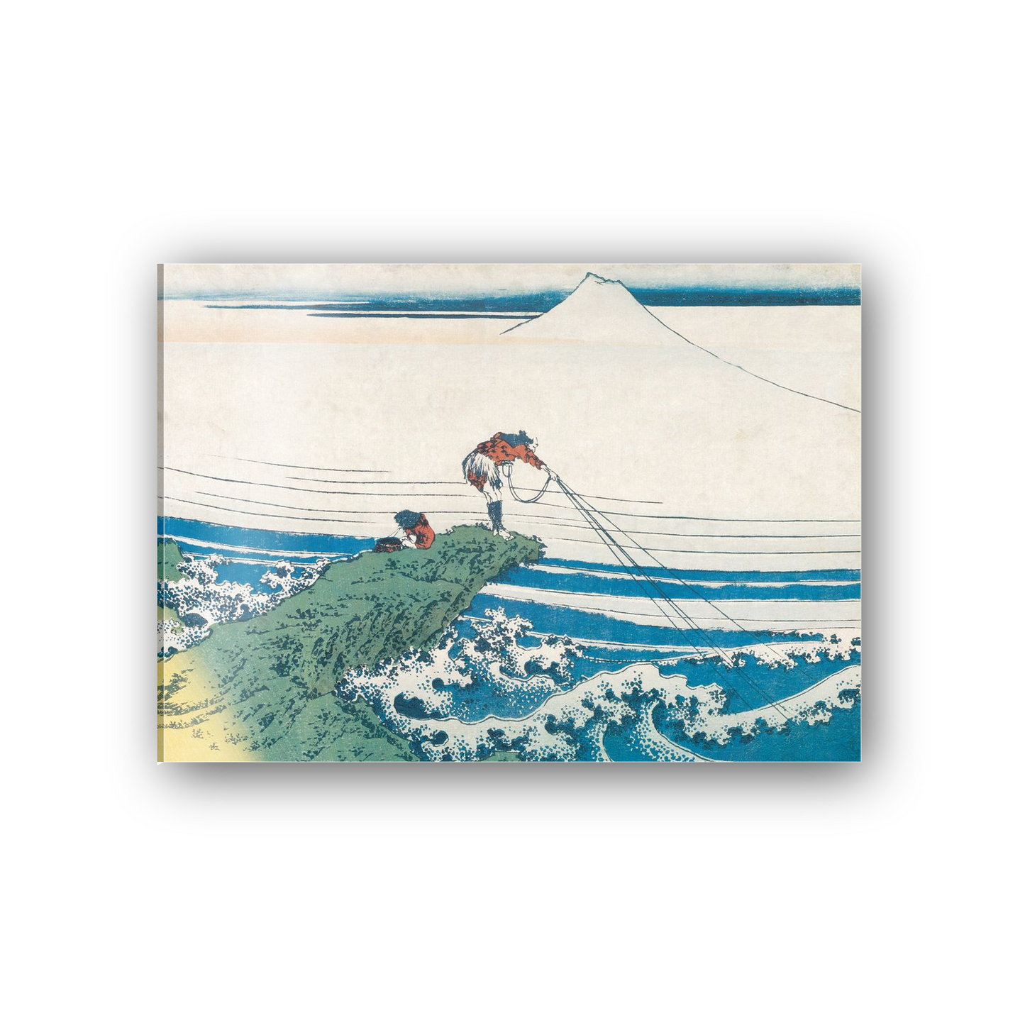 Homage to Hokusai - Soshu Kajikazawa In Kai Province From The Series The Thirty-Six Views Of Mount Fuji cm 70x50