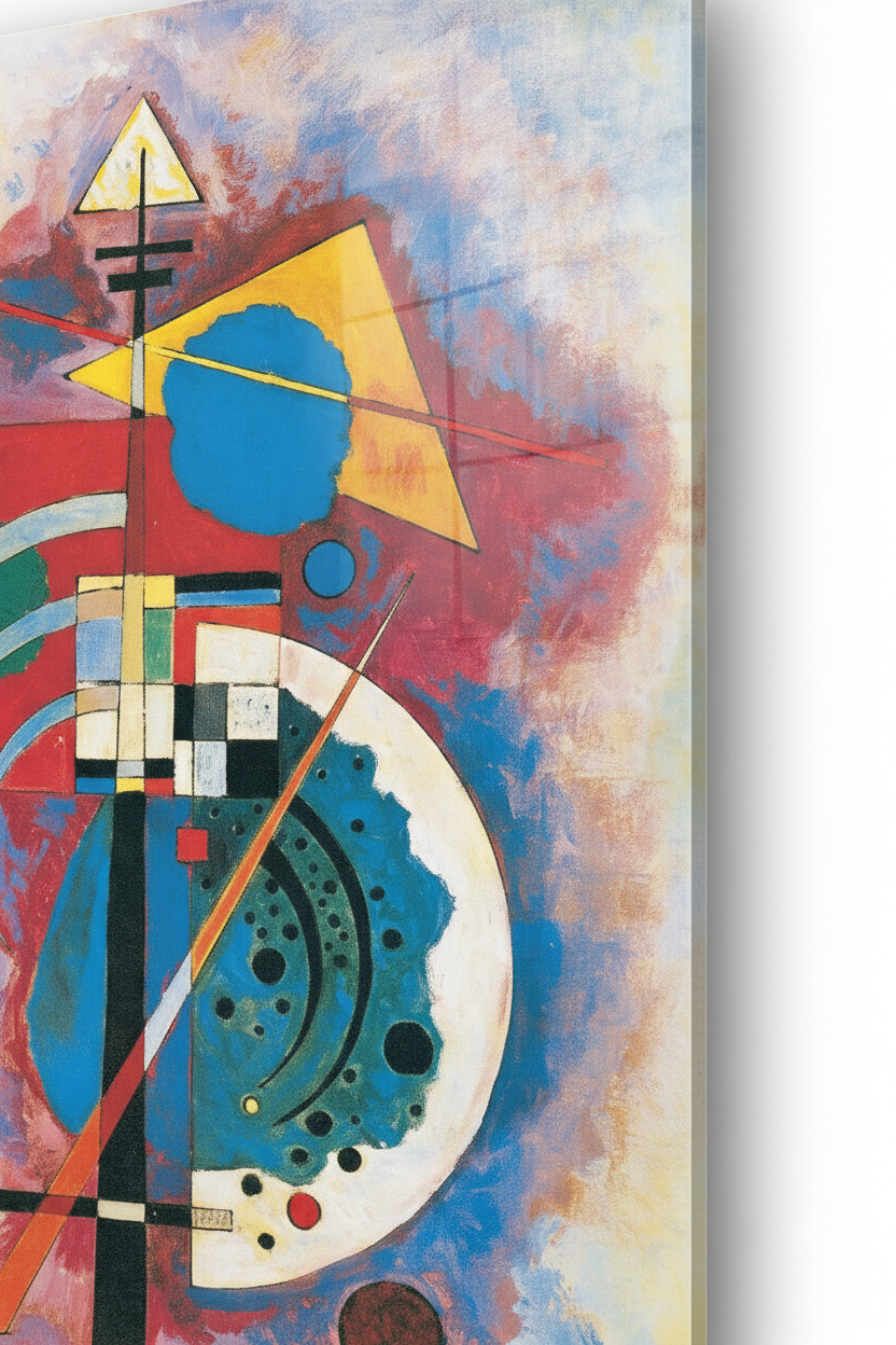 Homage to Kandinsky - A Grohmann - cm 50x70 - Pannello Acrilico