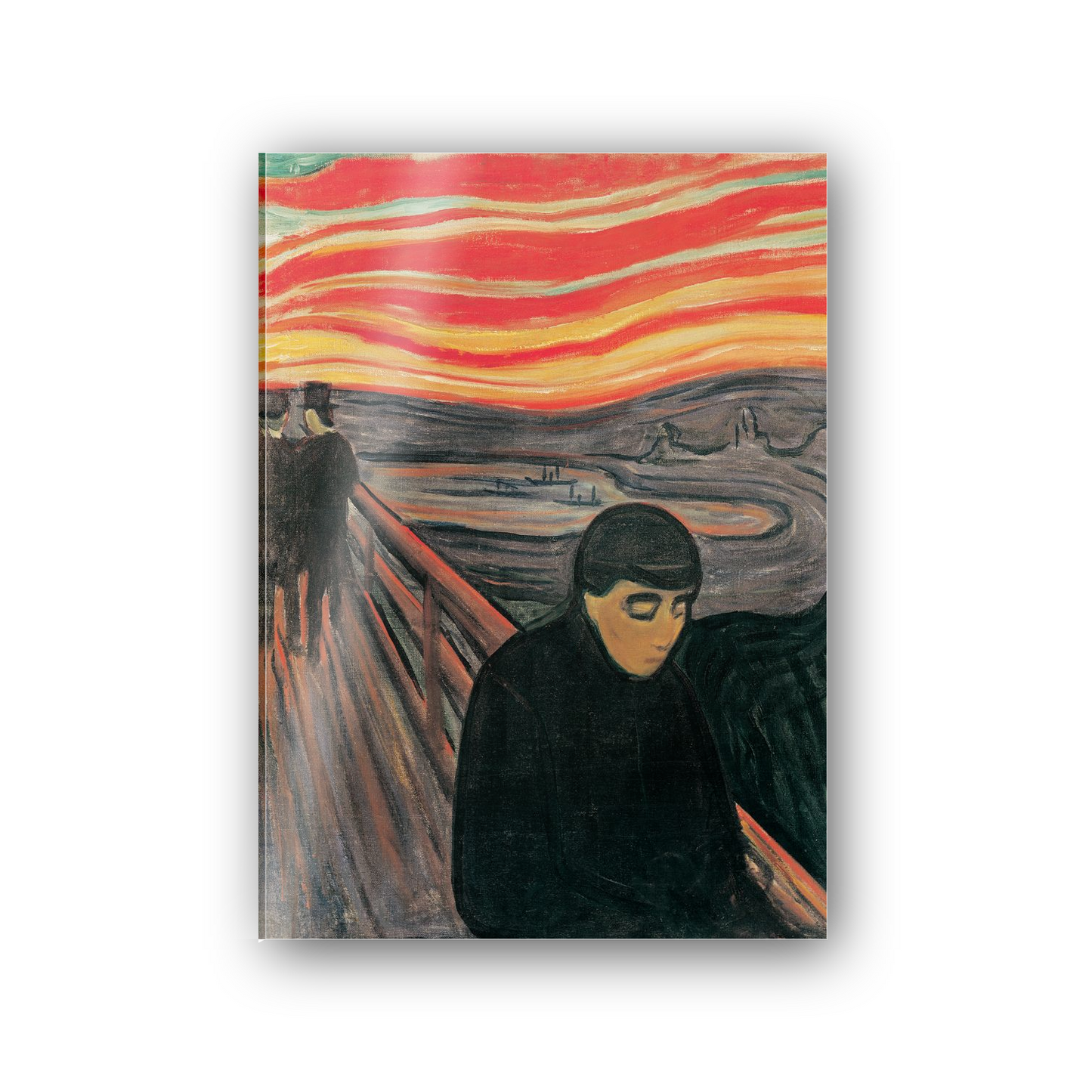 Homage to Munch - Despair 1894 cm 50x70