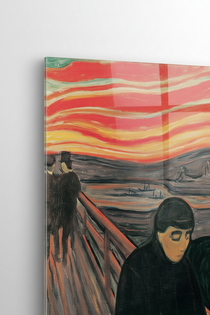 Homage to Munch - Despair 1894 - cm 50x70 - Pannello Acrilico
