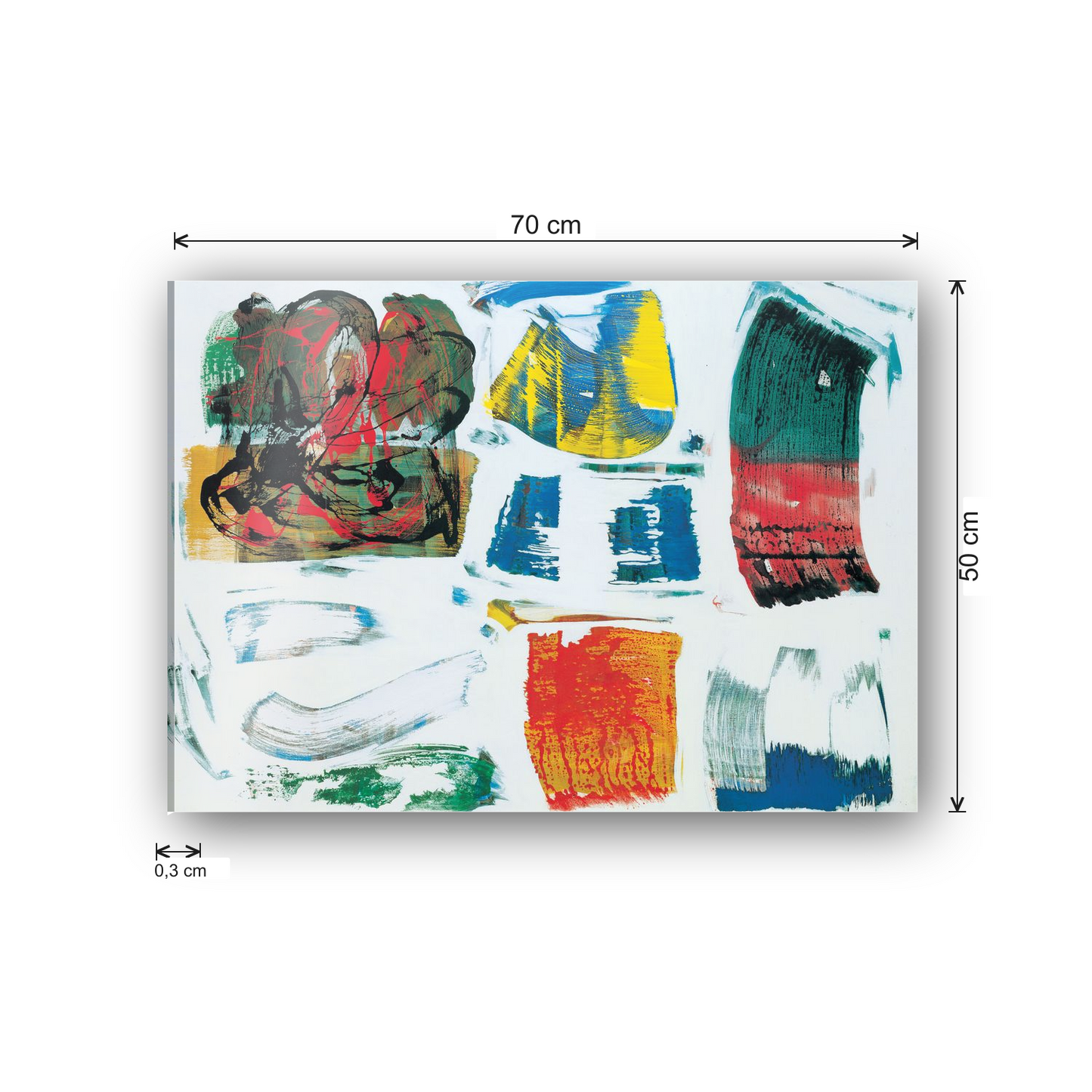 Homage to Mustica - 18 november 1994 cm 70x50 - misure