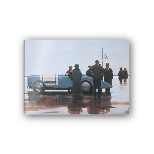 Homage to Vettriano - The Beach of Pendine cm 70x50