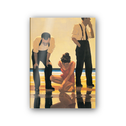 Homage to Vettriano - Narcissistic Bathers cm 50x70