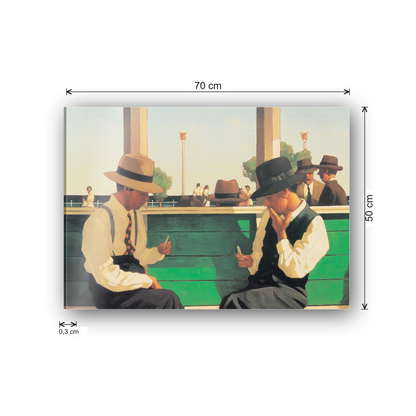 Homage to Vettriano - The Duellist cm 70x50 - misure