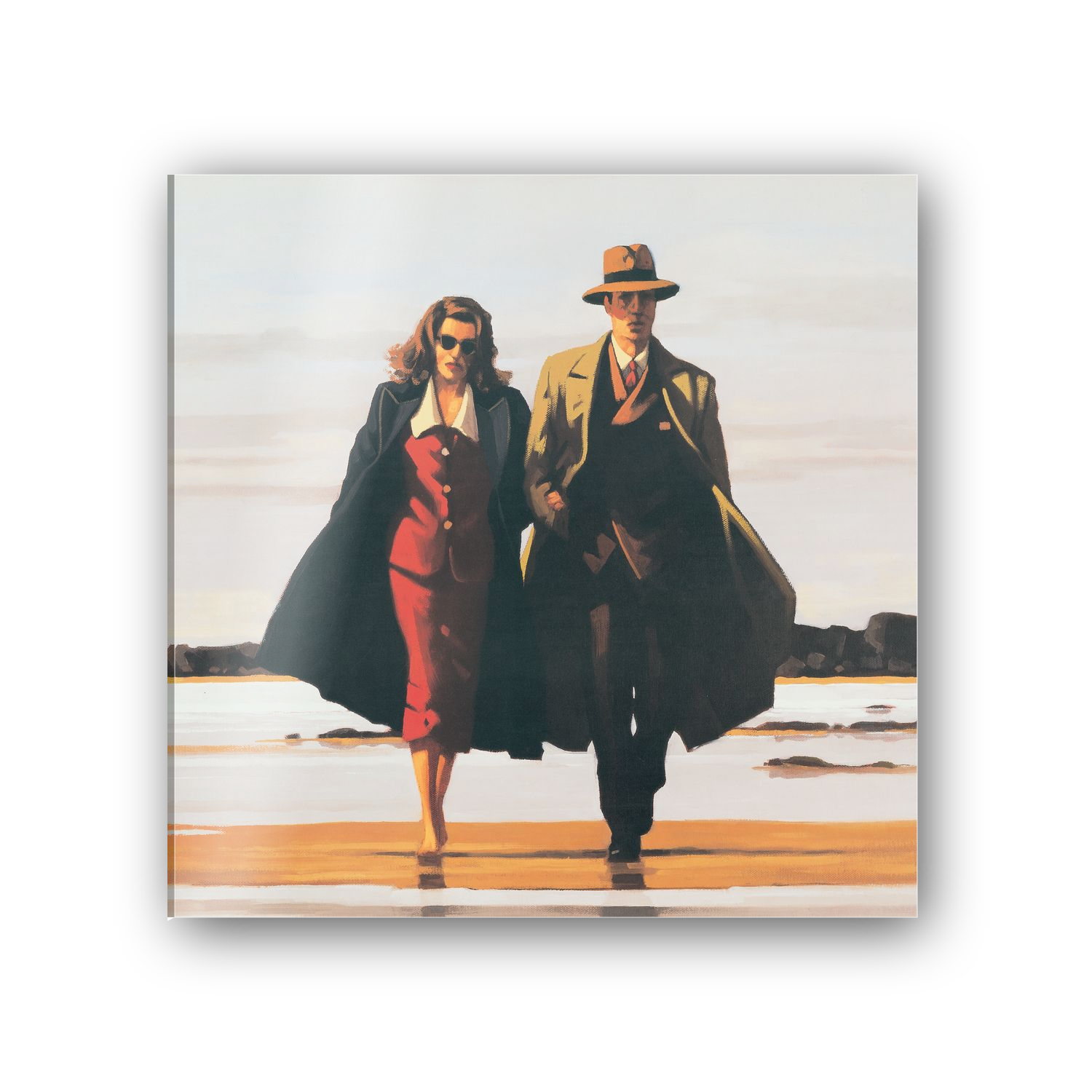 Homage to Vettriano - The Road To Nowhere cm 50x50