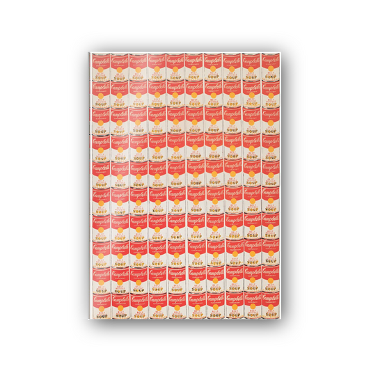 Homage to Warhol - One Hundred Cans, 1962 cm 50x70