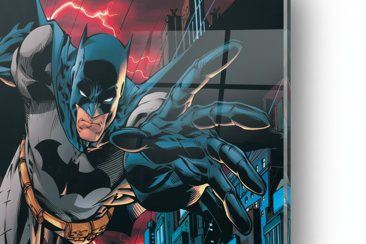 Homage to Batman Forever - cm 70x50 - Pannello Acrilico