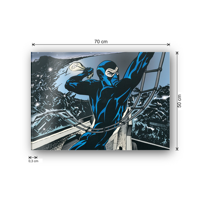 Homage to Diabolik Strike in Naples cm 70x50 - misure
