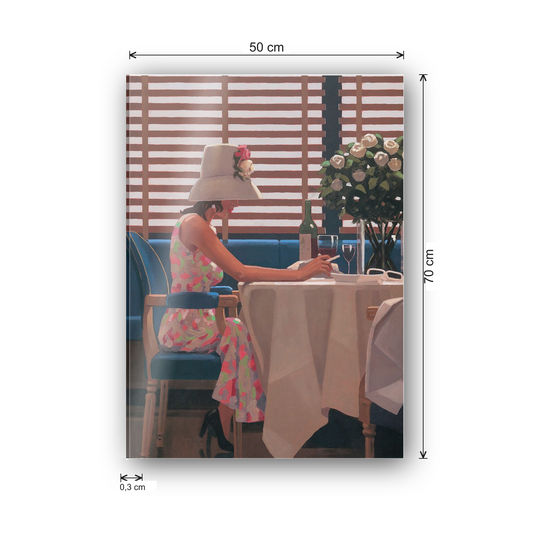 Homage to Vettriano - Days Of Wine And Roses cm 50x70 - misure