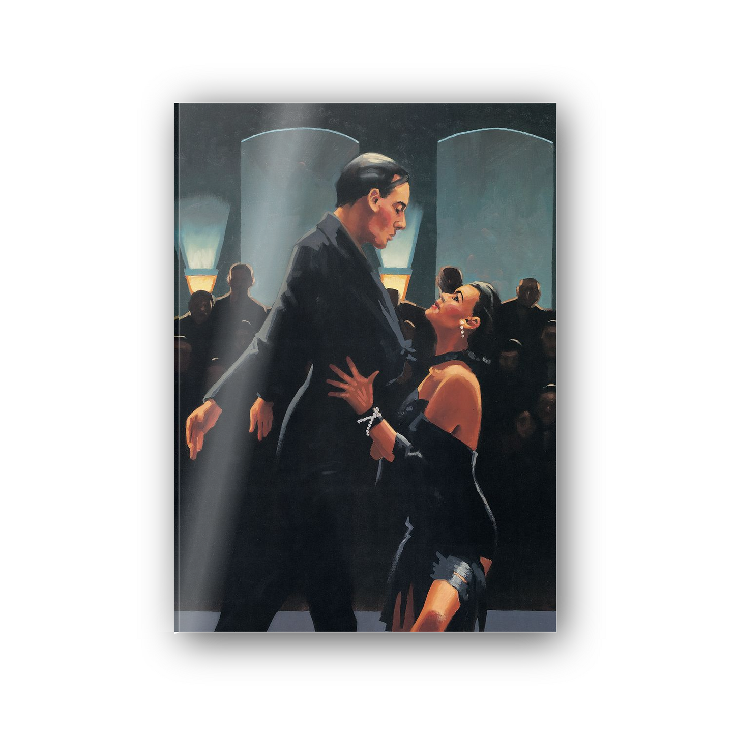 Homage to Vettriano - Rumba In Black cm 50x70