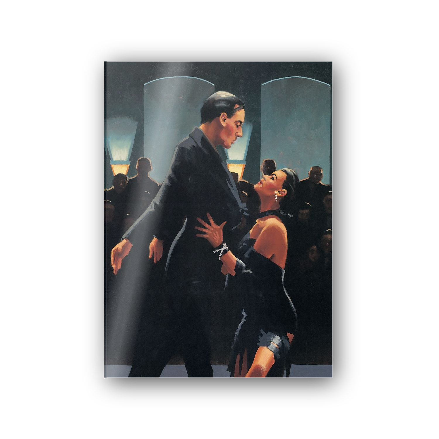 Homage to Vettriano - Rumba In Black cm 50x70
