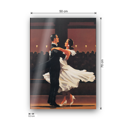 Homage to Vettriano - Take This Walz cm 50x70 - misure