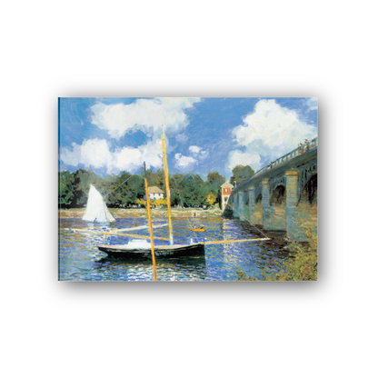 Homage to Monet - Bridge At Argenteuil cm 70x50