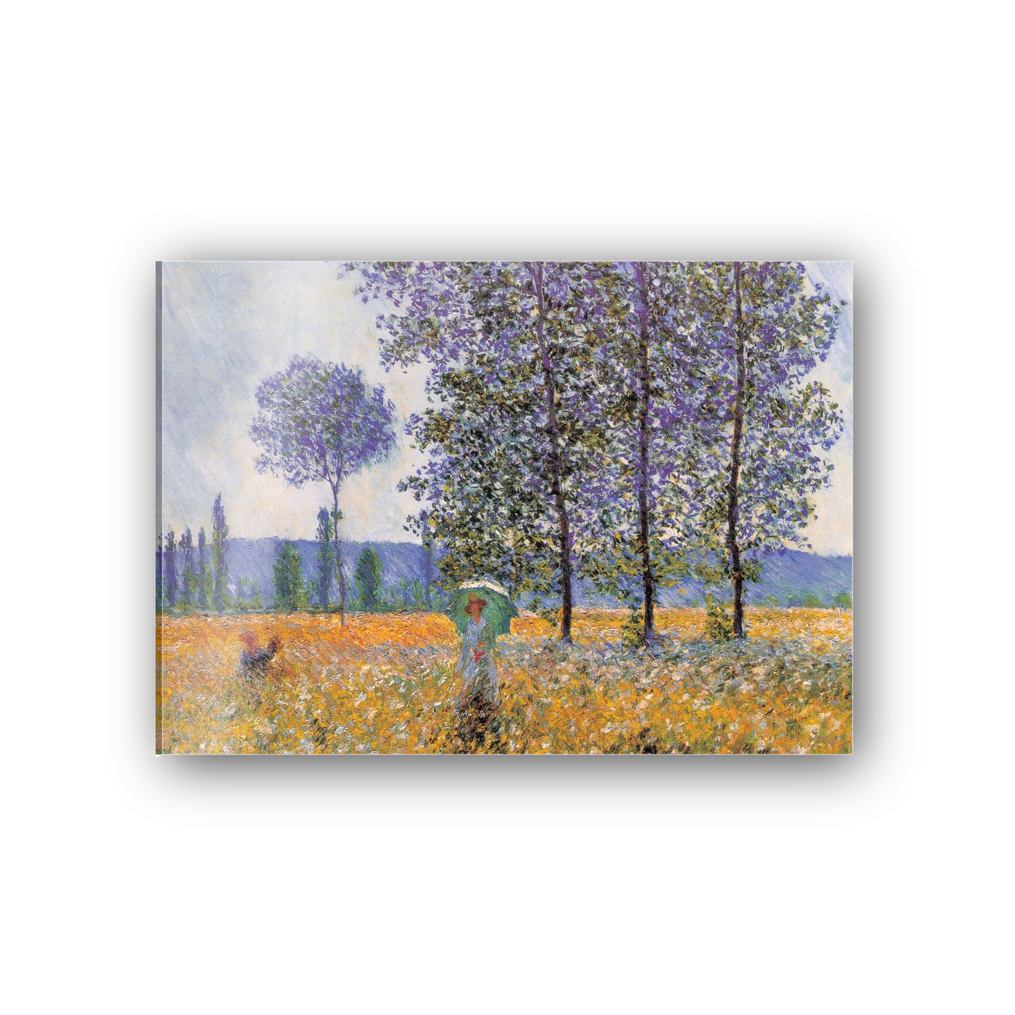 Homage to Monet - Fields in Spring cm 70x50