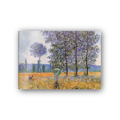 Homage to Monet - Fields in Spring cm 70x50