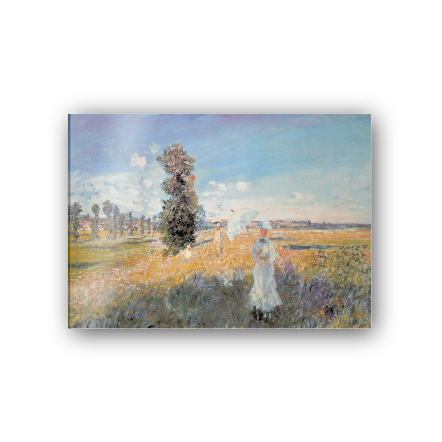 Homage to Monet - Fields in Spring cm 70x50