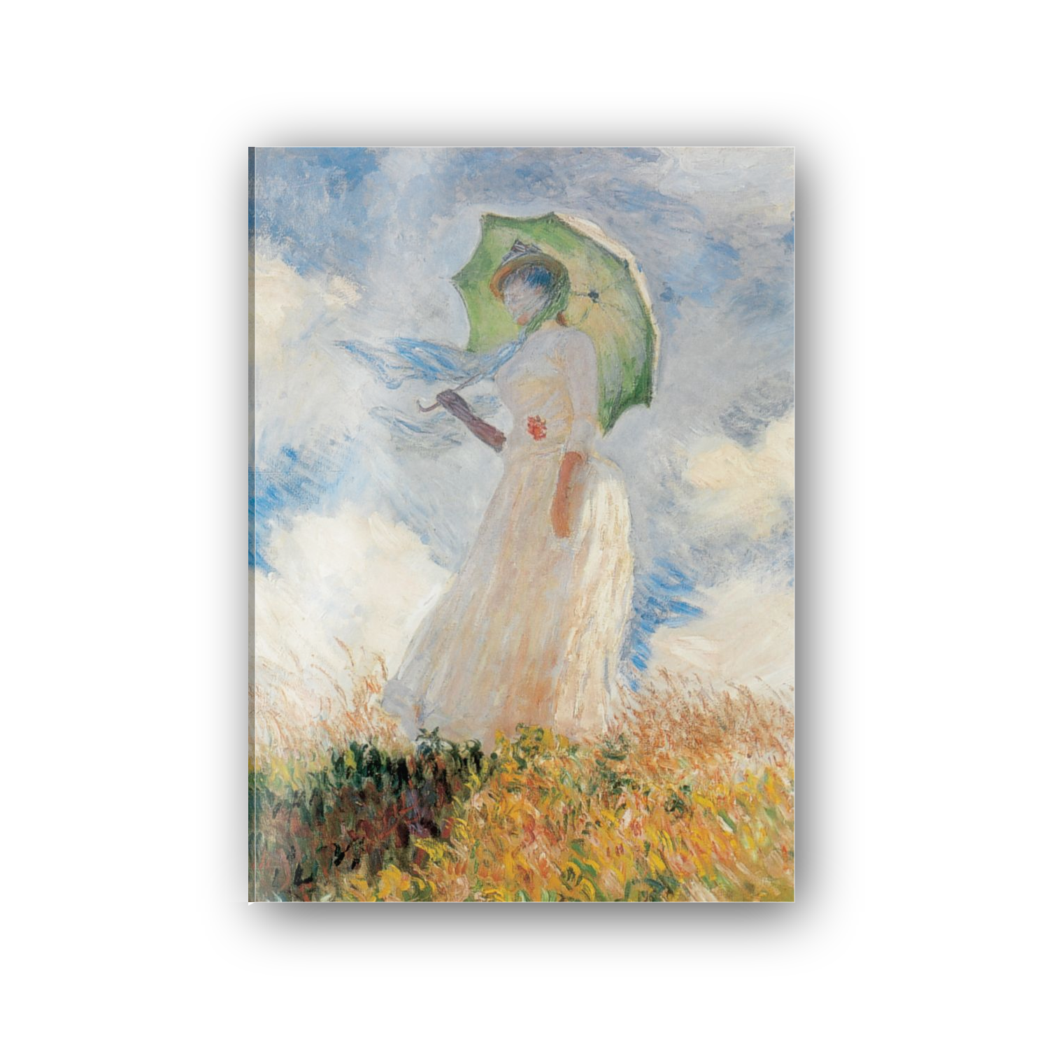 Homage to Monet - Lady With Umbrella cm 50x70
