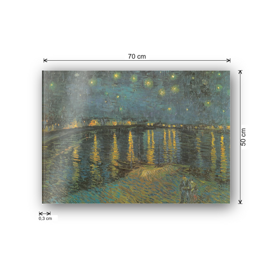 Homage to Van Gogh - Starry Night 1888 cm 70x50 - misure