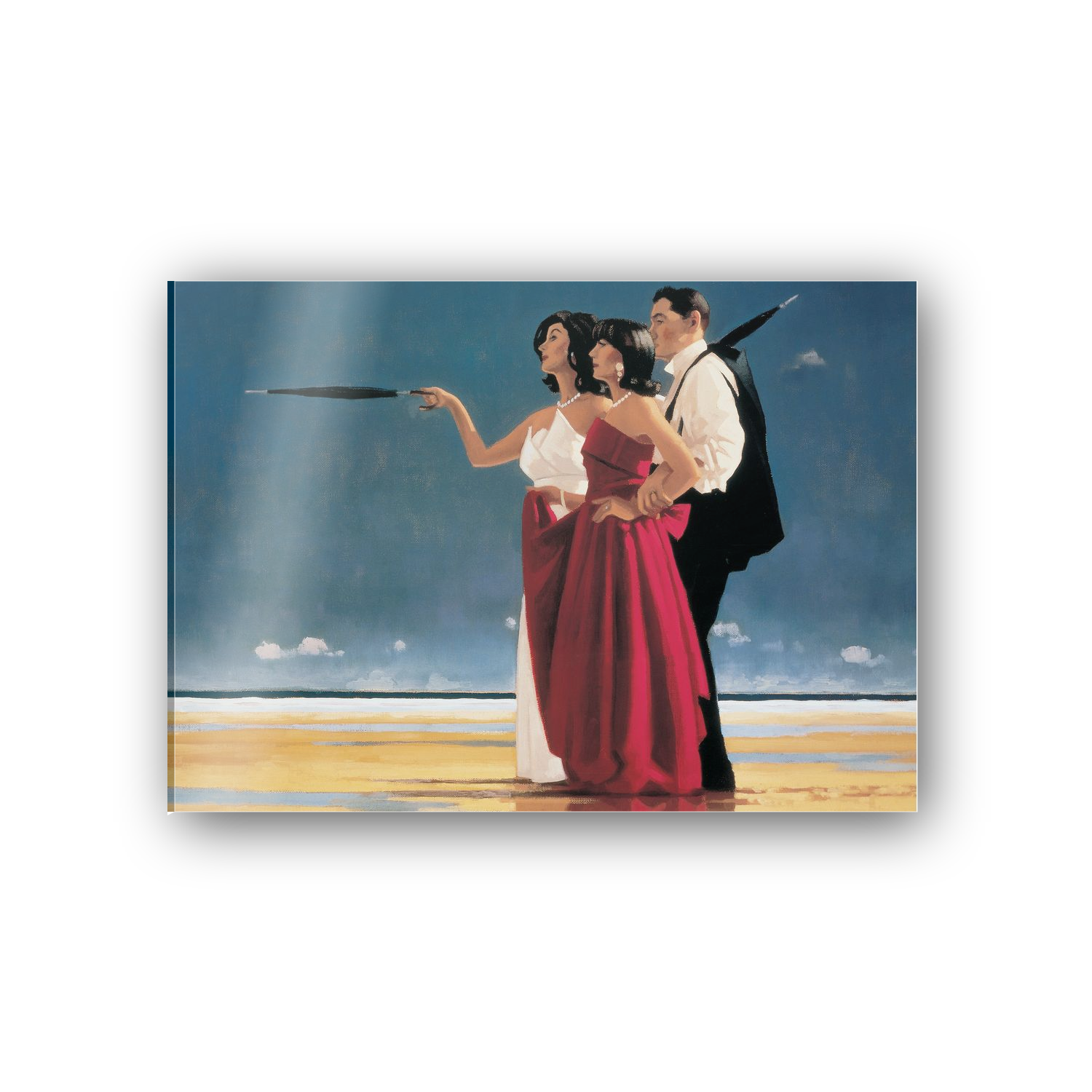 Homage to Vettriano - The Missing Man I cm 70x50