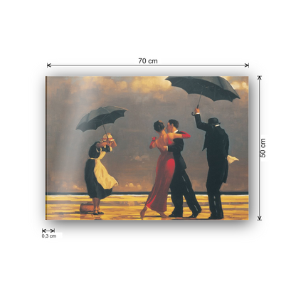 Homage to Vettriano - The Singing Butler cm 70x50 - misure