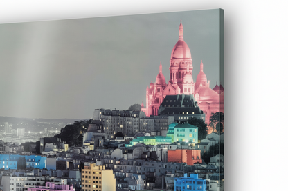 Paris, Colour - cm 70x50 - Pannello Acrilico